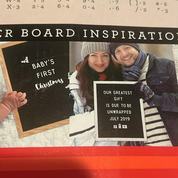 New Urban House 11x14 White Holiday Letter Board - Picture 8 of 8